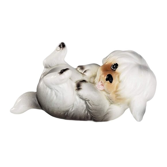Norcrest Old English Sheepdog Puppy Figurine A662 - Picture 1 of 7